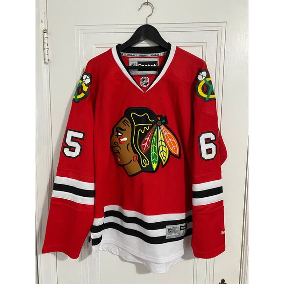 Andrew Shaw Chicago Blackhawks Stitched NHL Hockey Jersey Size Large - Picture 1 of 11